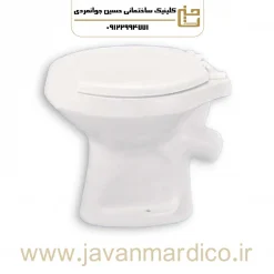 توالت فرنگی دو تکه آرمیتاژ مدل غربی 45