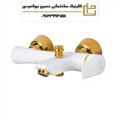 شیر ظرفشویی مدل آروین سفید طلا