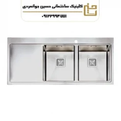 سینک ظرفشویی توکار AR-2162 N