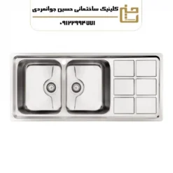 سینک ظرفشویی توکار AR-702