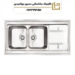 سینک ظرفشویی روکار AR-751