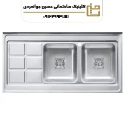 سینک ظرفشویی روکار Deep 8
