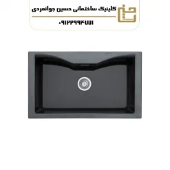 سینک ظرفشویی گرانیتی CUBE مشکی