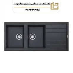 سینک ظرفشویی گرانیتی LIVE ( لیو ) مشکی