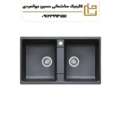سینک ظرفشویی گرانیتی RITS مشکی