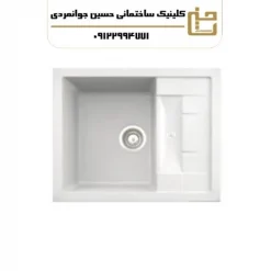 سینک ظرفشویی گرانیتی SHANON ( شانون ) سفید