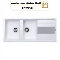 سینک ظرفشویی گرانیتی SPRING ( اسپرینگ ) سفید