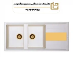 سینک ظرفشویی گرانیتی SPRING ( اسپرینگ ) کِرِم