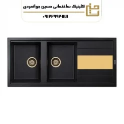 سینک ظرفشویی گرانیتی SPRING ( اسپرینگ ) مشکی